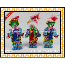 Clowns en porcelaine de décoration